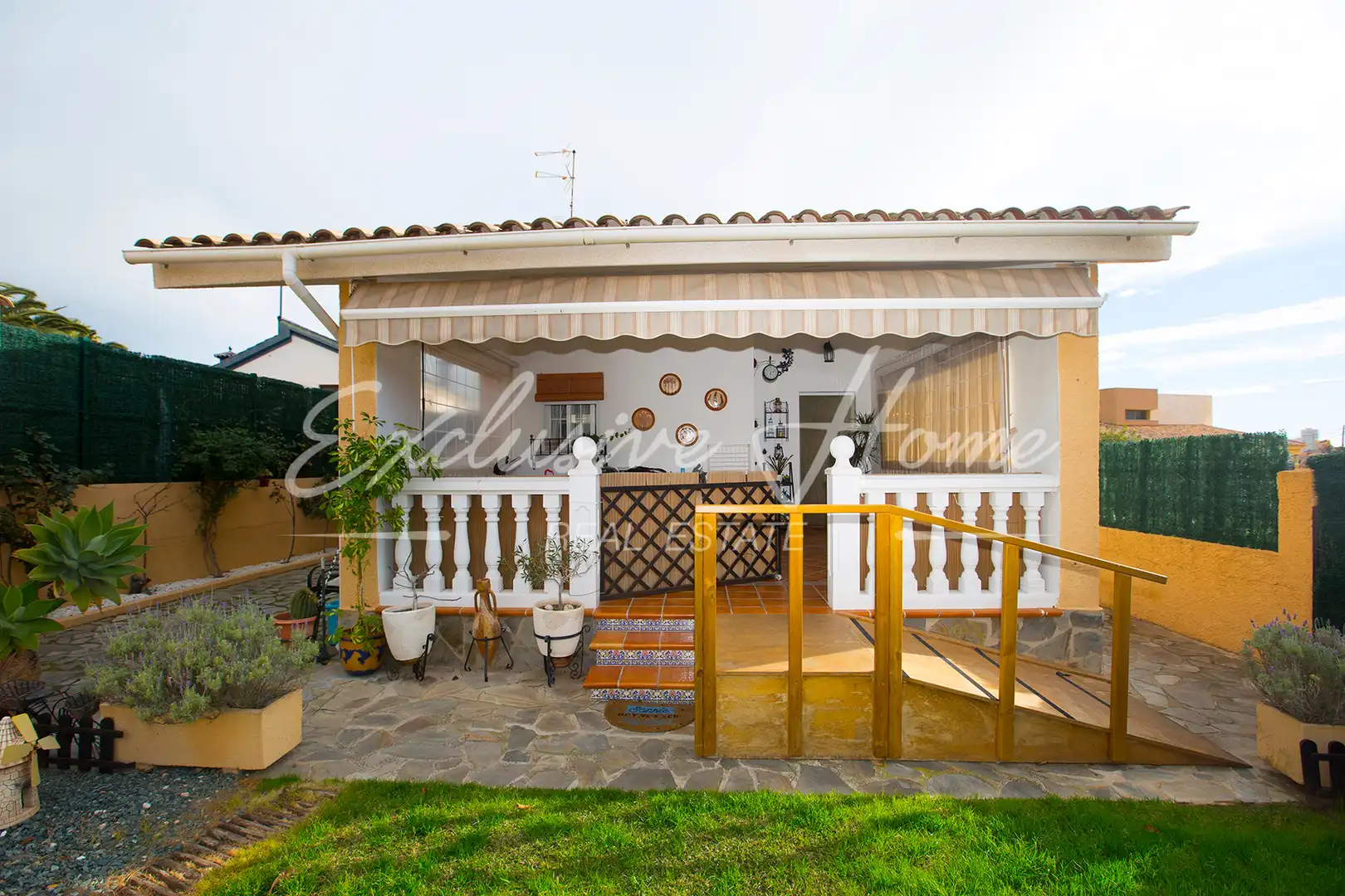 Garten von Haus oder Chalet zum Verkauf in Peñíscola / Peníscola mit Klimaanlage, Heizung und Privatgarten