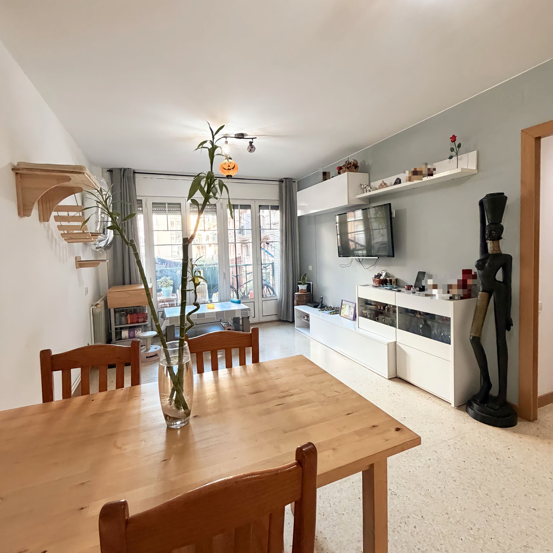 Living room of Flat for sale in Granollers  with Heating and Balcony
