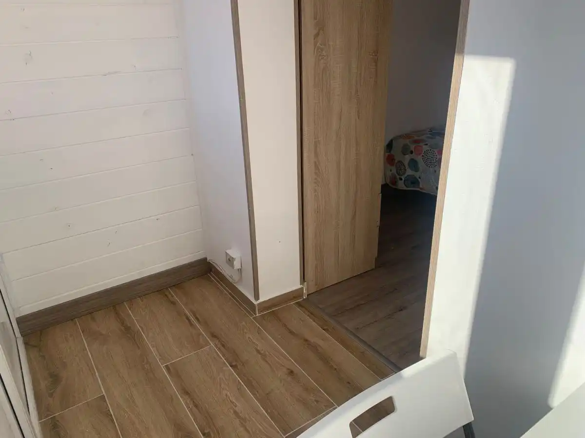 Schlafzimmer von Wohnung zur untervermieten in Madrid mit Heizung, Terrasse und Möbliert