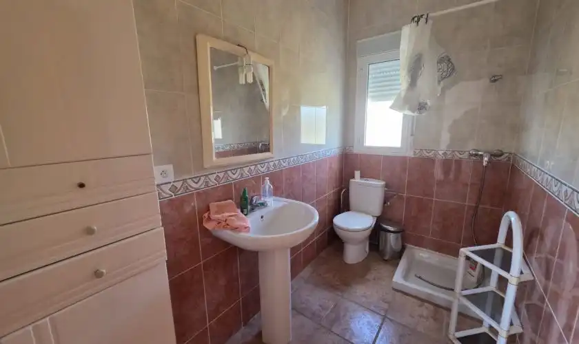 Baño de Casa o chalet en venta en Sorbas con Aire acondicionado, Jardín privado y Terraza