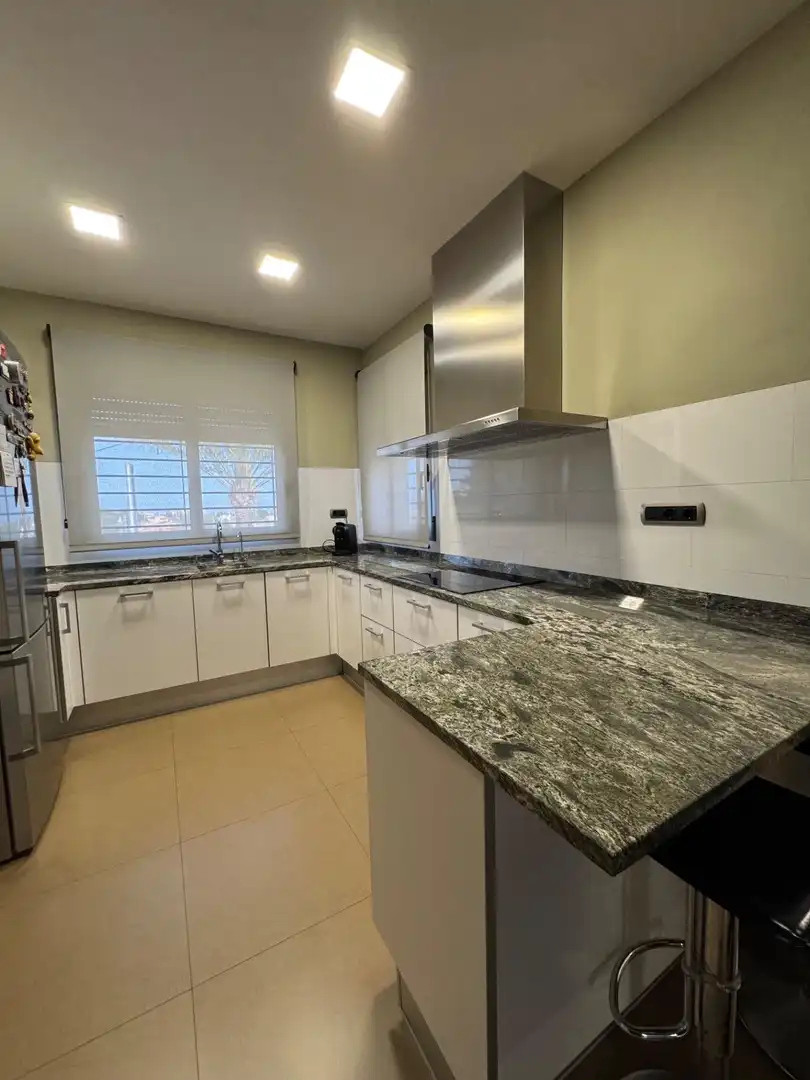 Cuina de Casa o xalet en venda en Elche / Elx amb Aire condicionat, Calefacció i Jardí privat