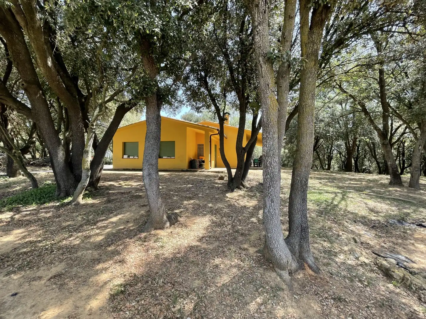 Vista exterior de Finca rústica en venta en Cornellà del Terri con Trastero y Piscina