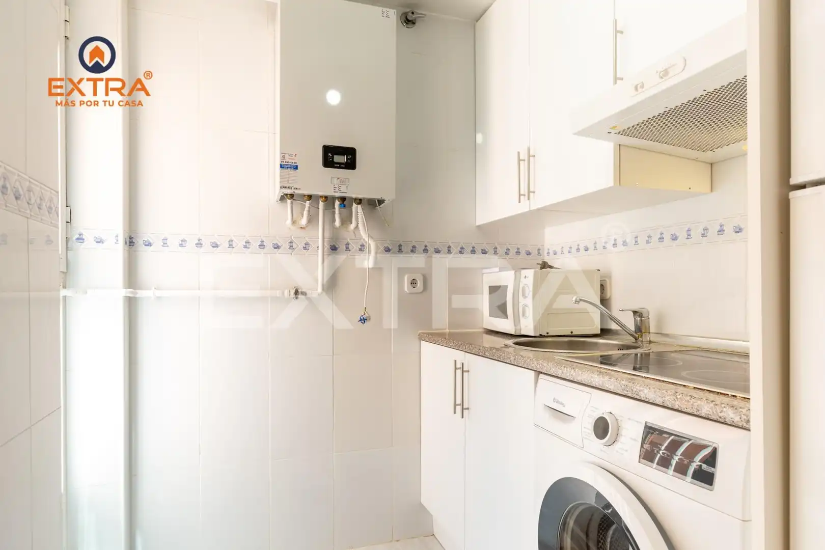 Kitchen of Flat for rent in Madrid  with Heating