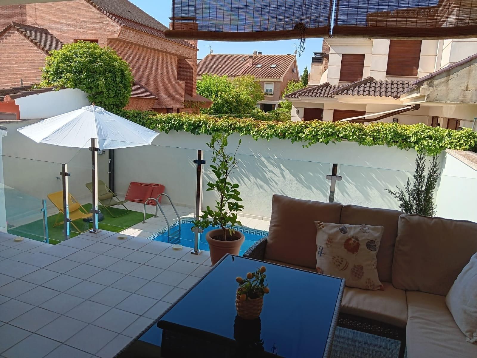 Terrace of House or chalet for sale in  Albacete Capital  with Air Conditioner, Heating and Private garden