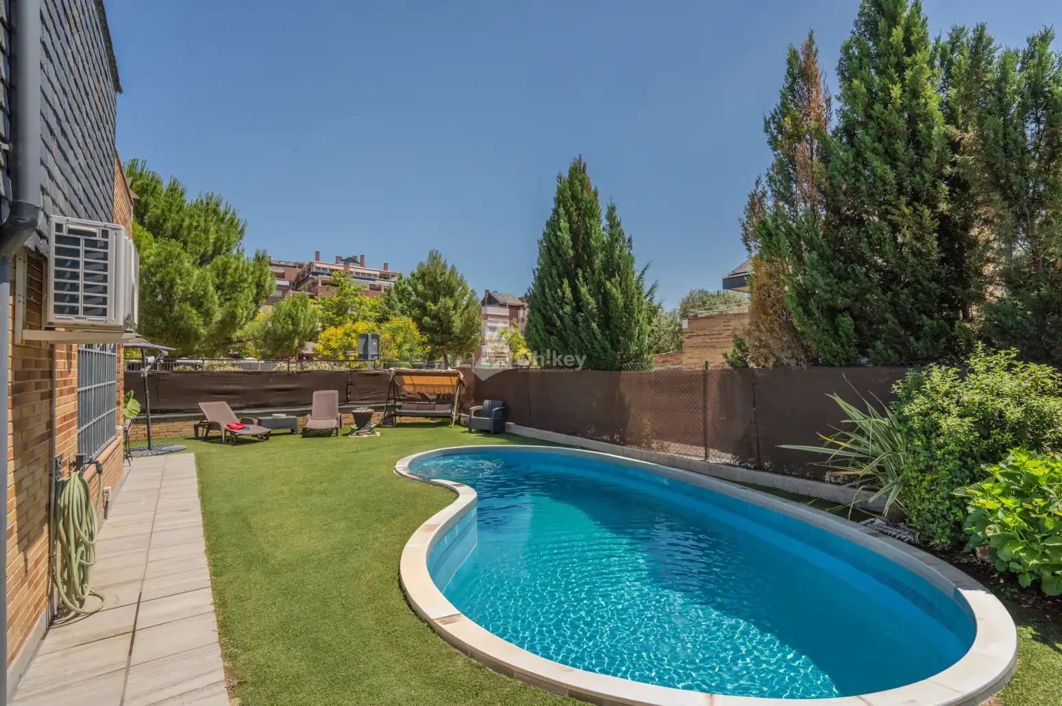 Piscina de Casa o chalet en venta en Rivas-Vaciamadrid con Aire acondicionado, Jardín privado y Terraza