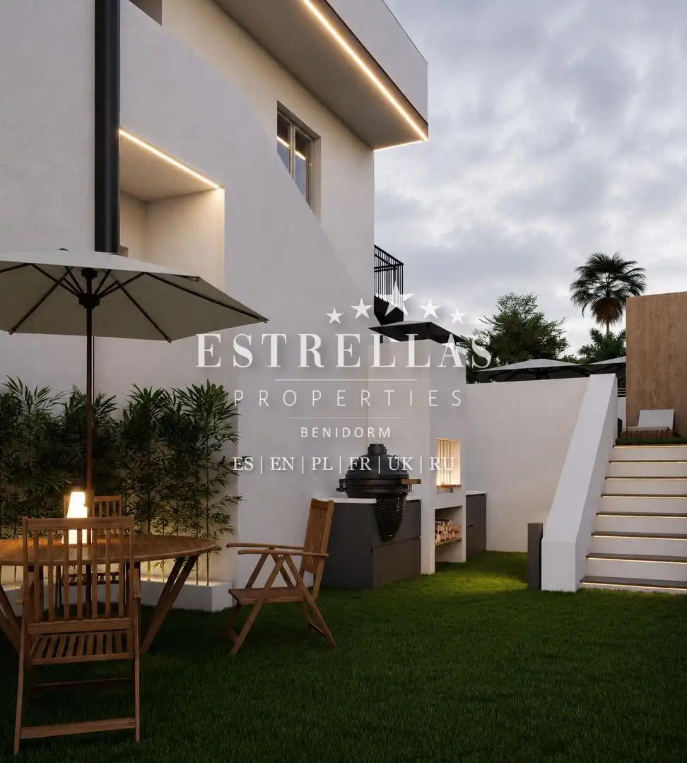 Dormitori de Apartament en venda en Finestrat amb Aire condicionat, Calefacció i Jardí privat