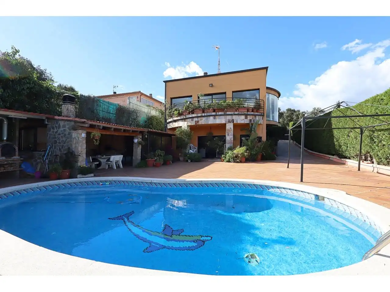 Piscina de Casa o xalet en venda en Lloret de Mar amb Aire condicionat, Calefacció i Jardí privat