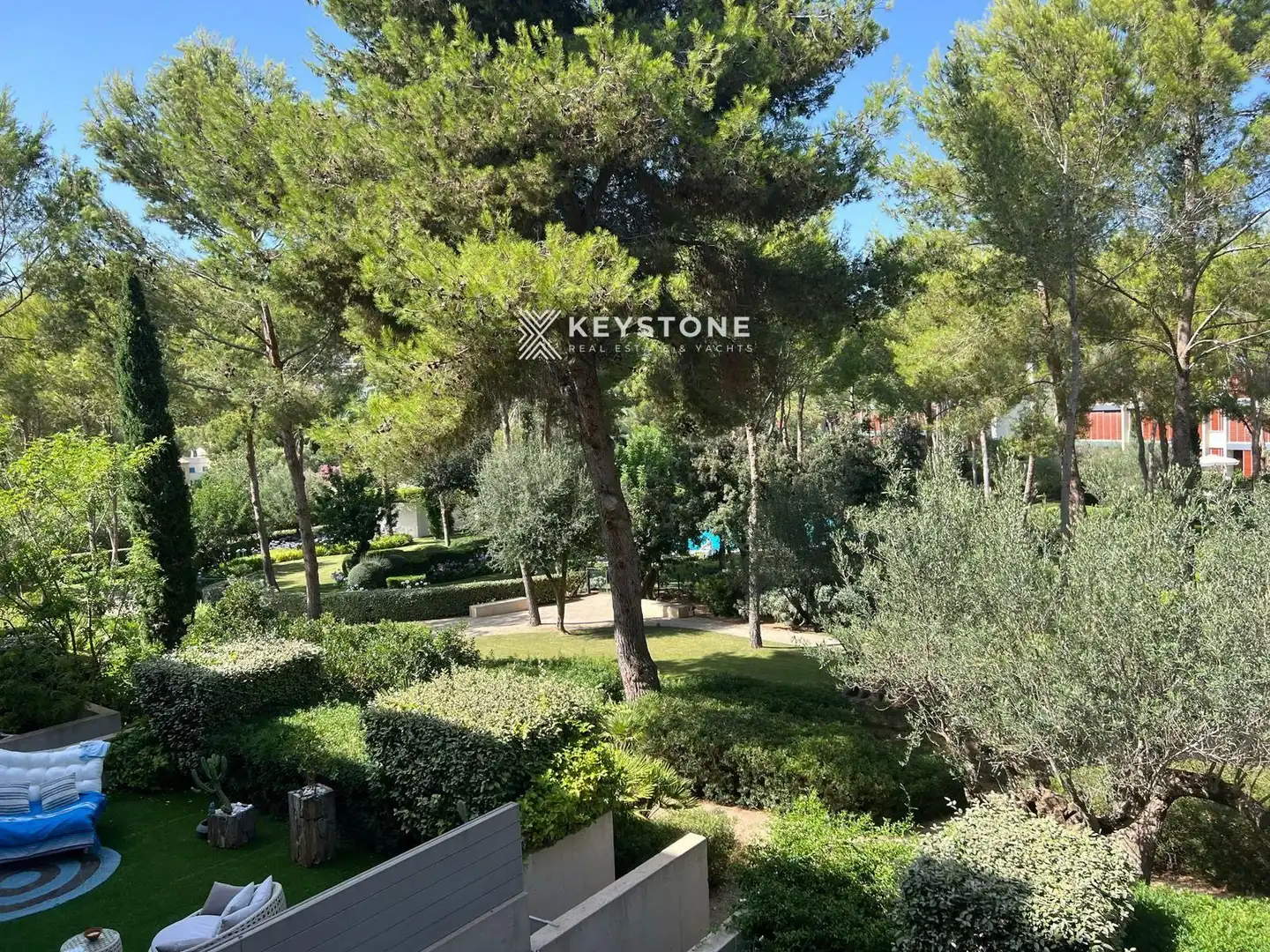 Außenansicht von Dachboden zur Miete in Calvià mit Klimaanlage, Heizung und Terrasse