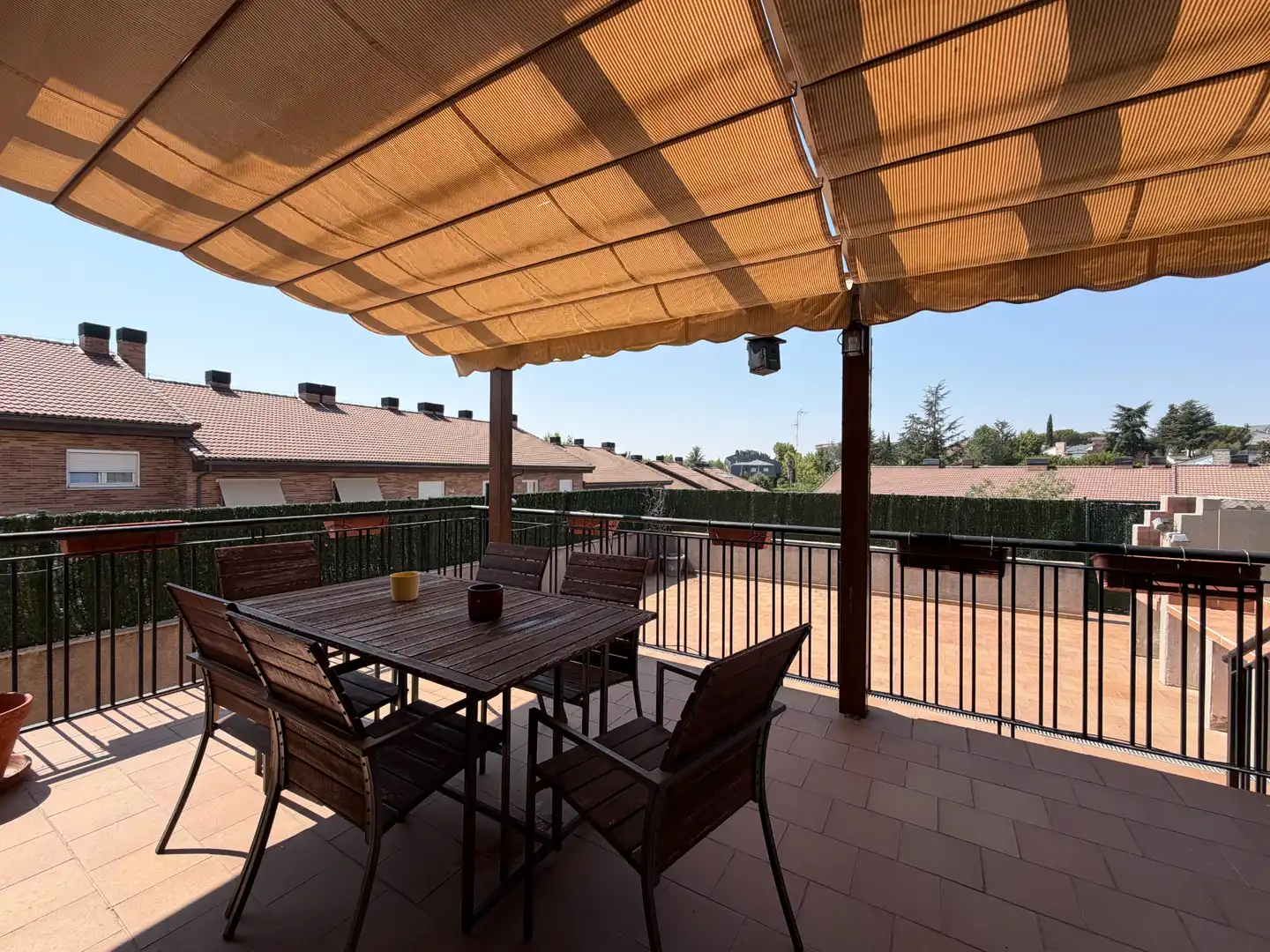 Terraza de Casa o chalet en venta en Colmenar Viejo con Calefacción, Jardín privado y Terraza