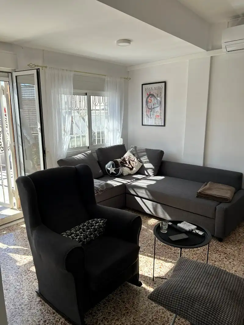 Sala de estar de Ático en venta en Gandia con Aire acondicionado, Terraza y Amueblado