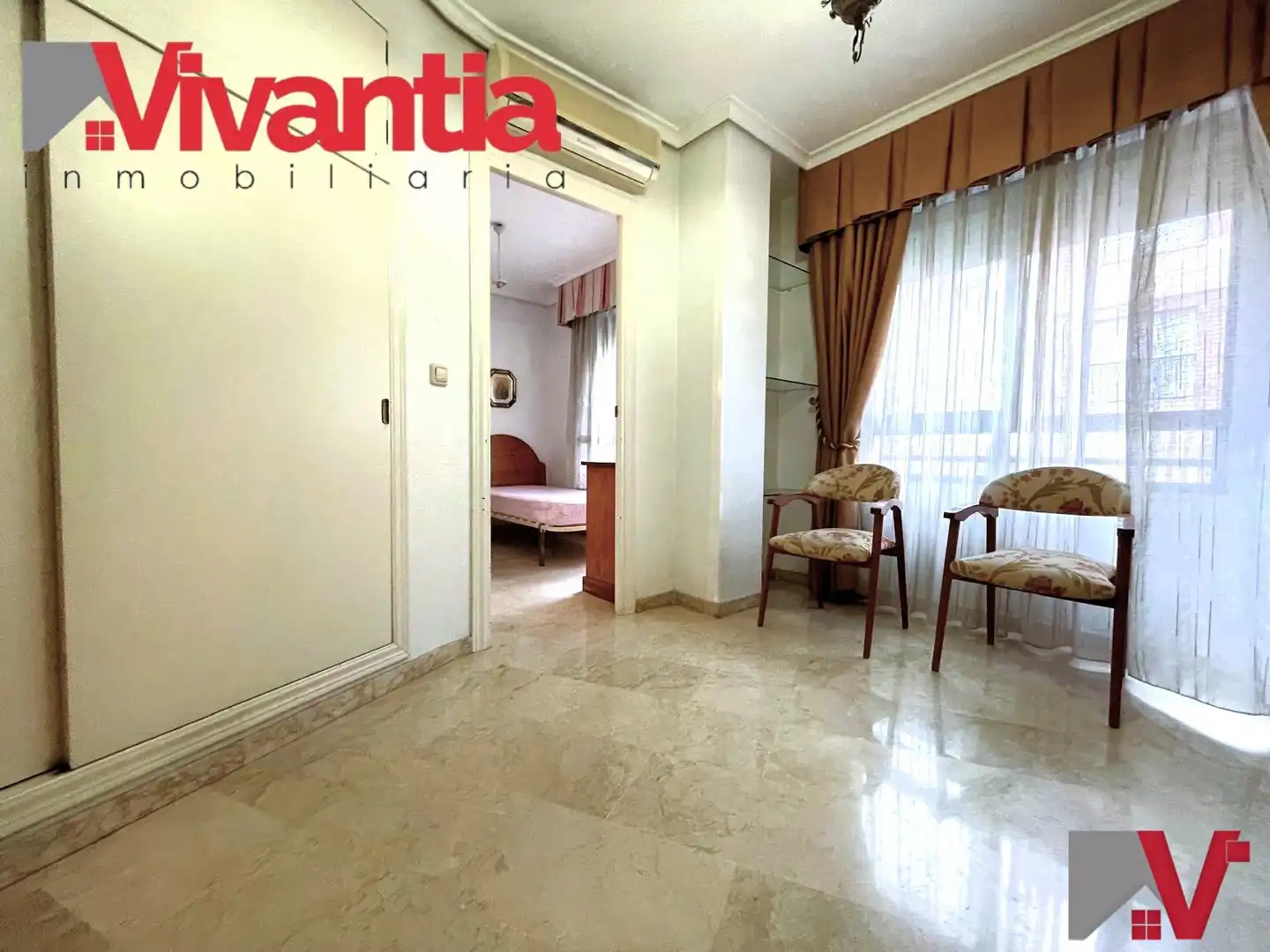 Bedroom of Flat for sale in Lorca  with Air Conditioner, Heating and Terrace