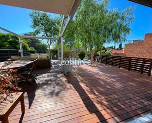 Terrace of Single-family semi-detached for sale in  Barcelona Capital  with Air Conditioner, Heating and Terrace