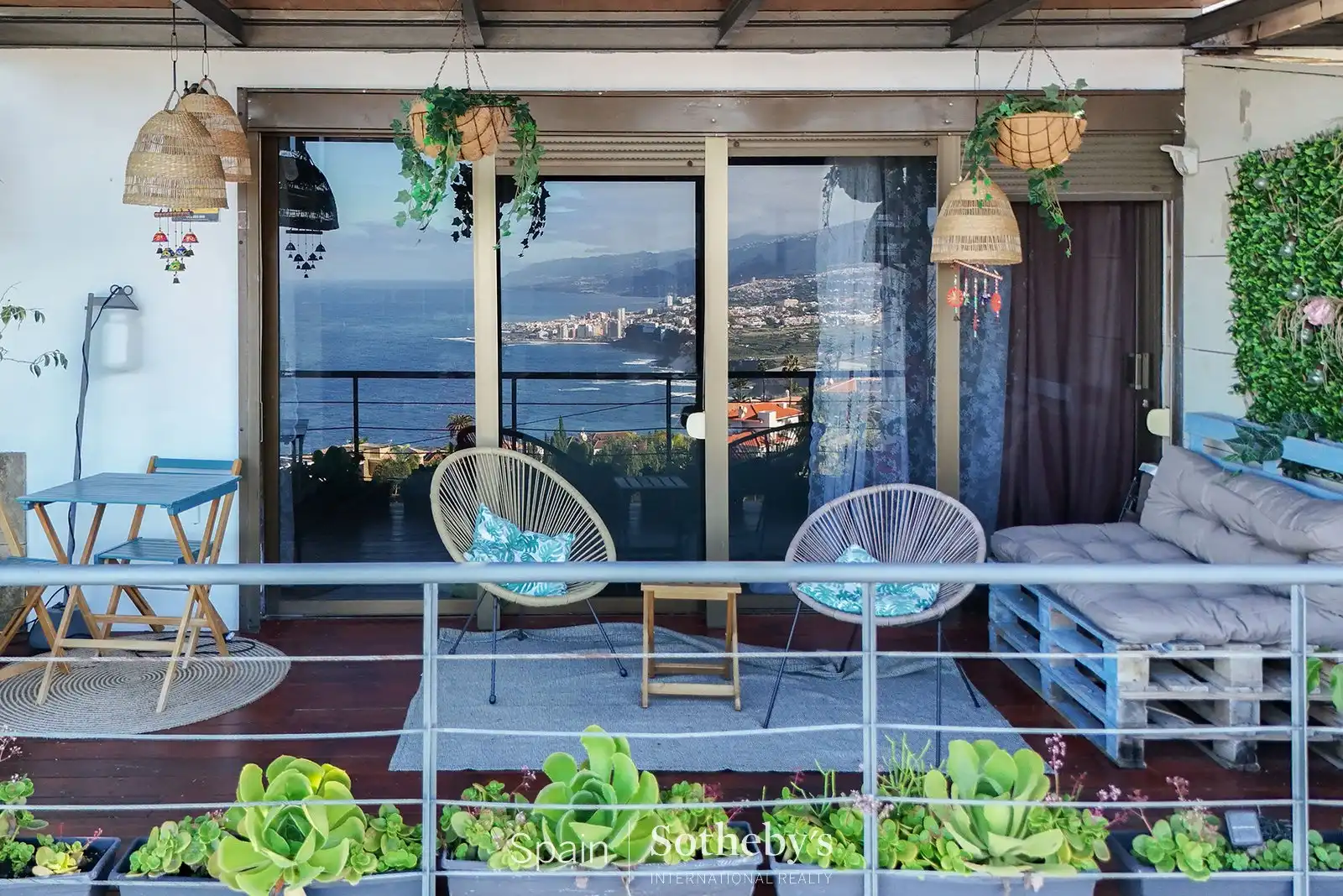 Terraza de Casa o chalet en venta en Santa Úrsula con Aire acondicionado, Calefacción y Jardín privado