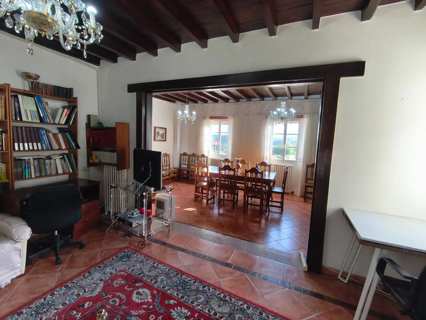 Dining room of Houses for sale in Vedra  with Heating, Private garden and Terrace