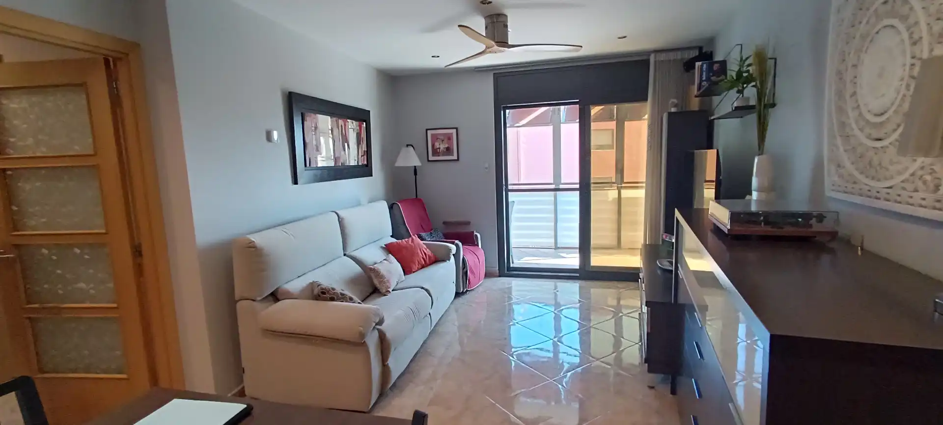 Sala de estar de Piso en venta en Parets del Vallès con Aire acondicionado, Calefacción y Terraza