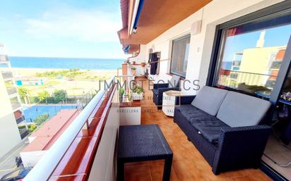 Terrace of Flat for sale in Arenys de Mar  with Air Conditioner, Heating and Private garden