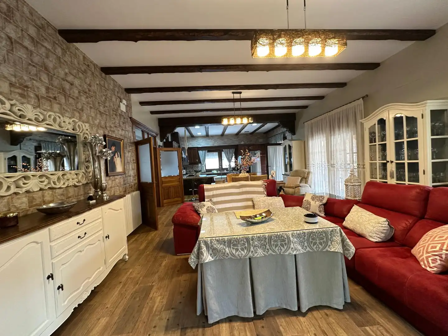 Comedor de Finca rústica en venta en Alange con Aire acondicionado, Calefacción y Terraza