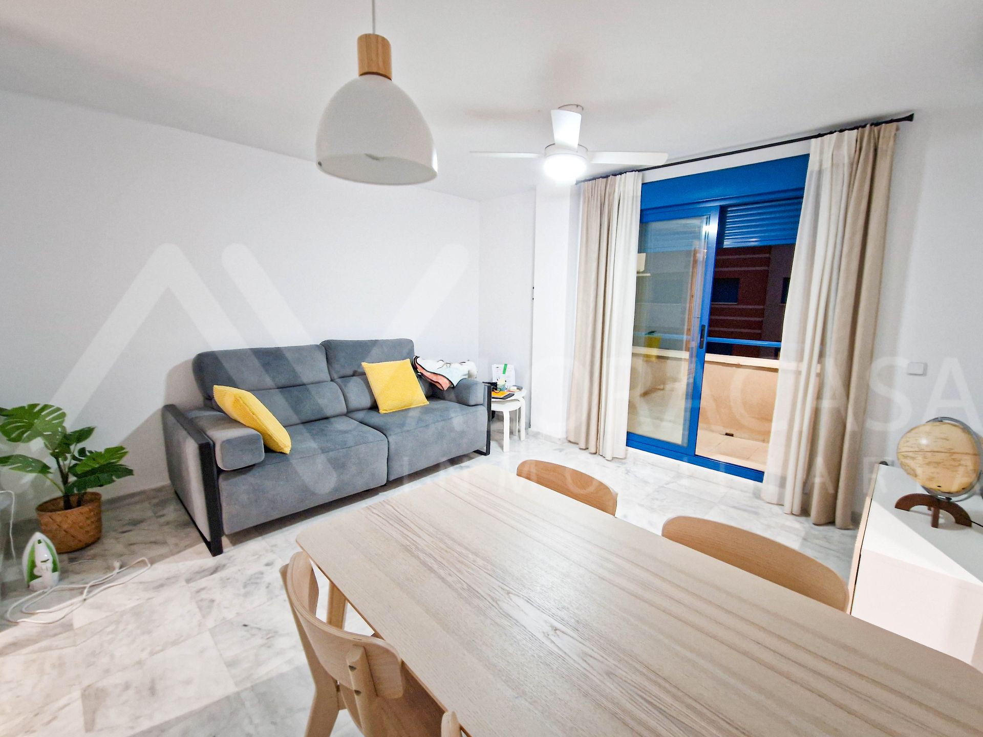 Bedroom of Flat to rent in Málaga Capital  with Air Conditioner, Terrace and Furnished