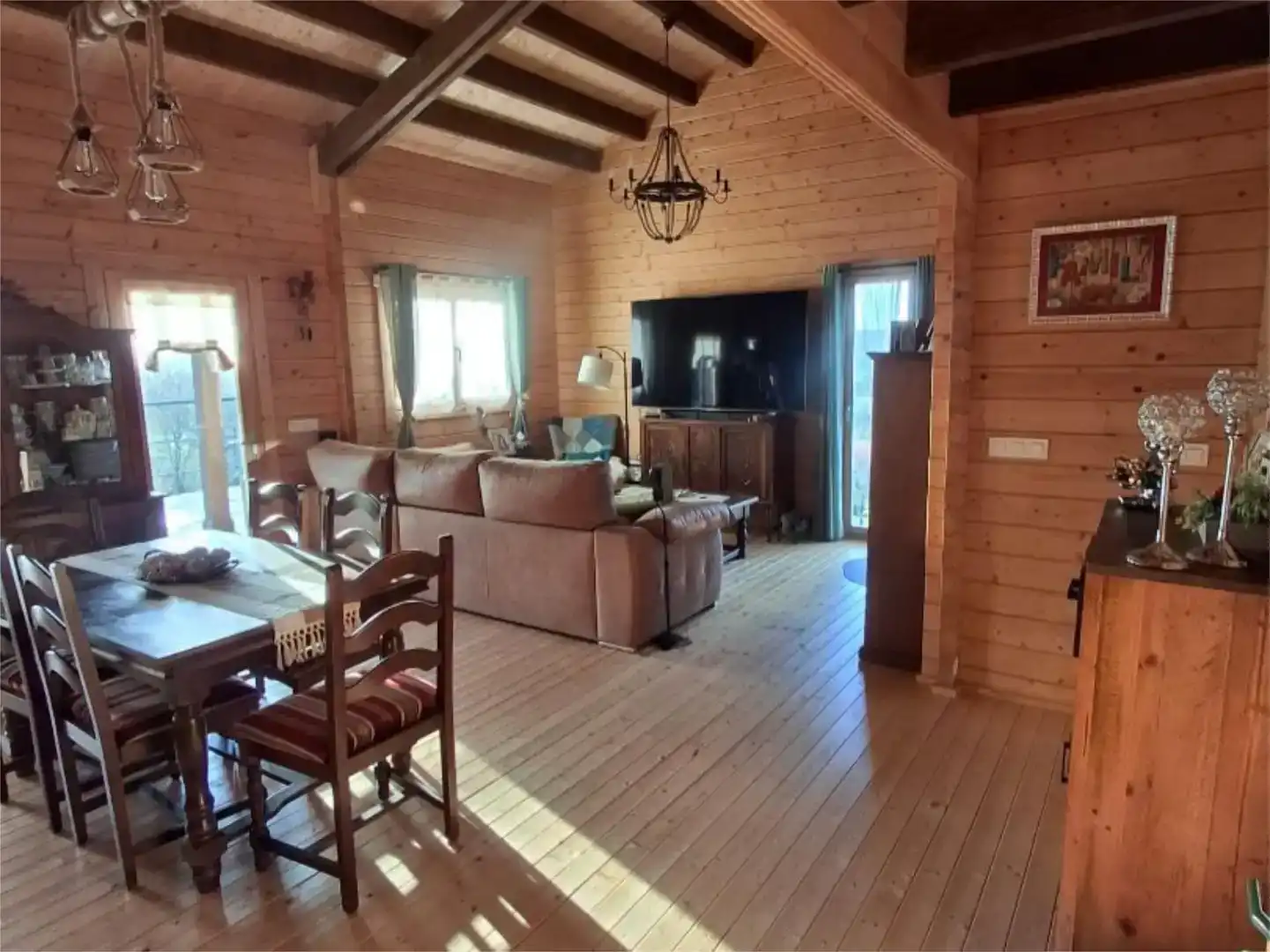 Sala d'estar de Casa o xalet en venda en Carreño amb Balcó