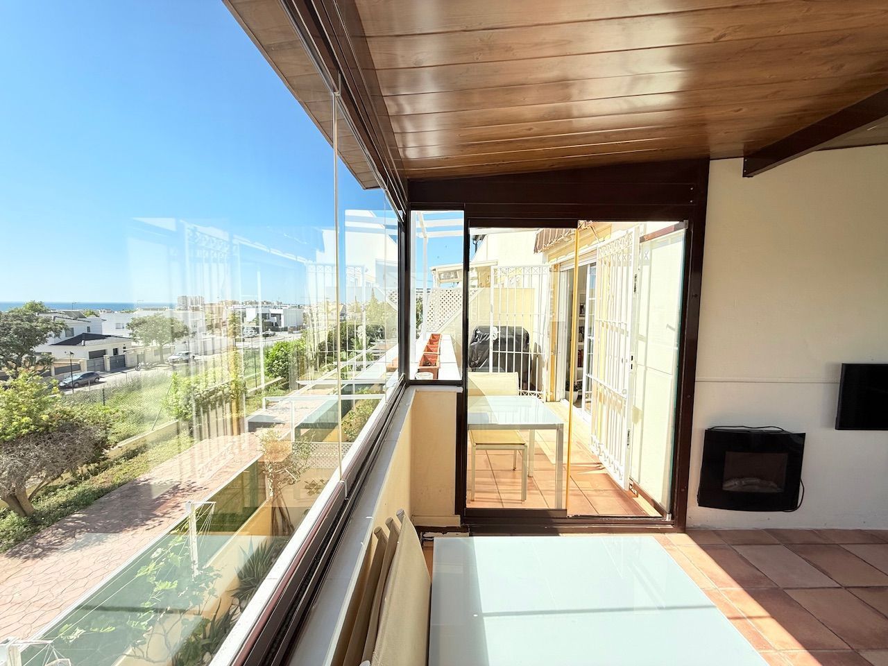 Balcony of Flat for sale in Vélez-Málaga  with Air Conditioner, Heating and Storage room