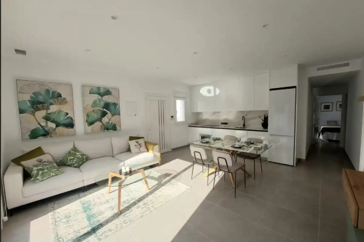 Sala de estar de Casa o chalet en venta en Torre-Pacheco con Jardín privado y Piscina