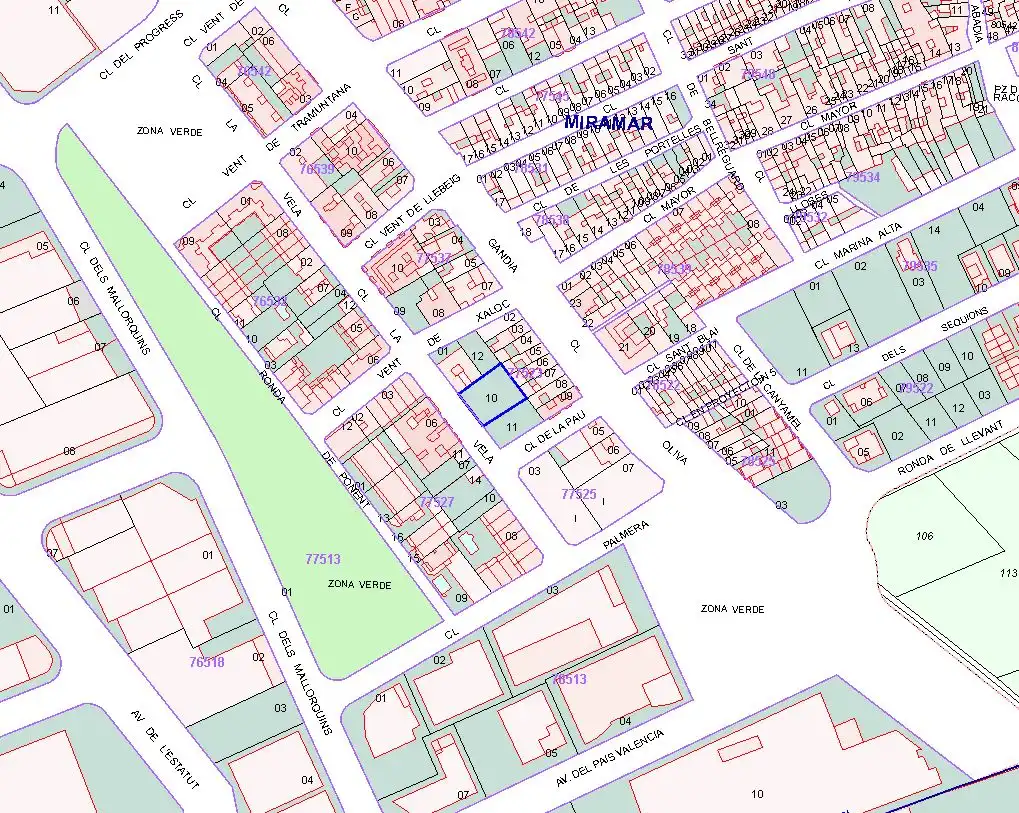 Terreny residencial en venda a De la Pau