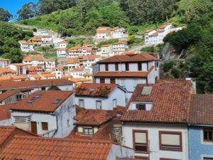 Vista exterior de Casa adosada en venda en Cudillero