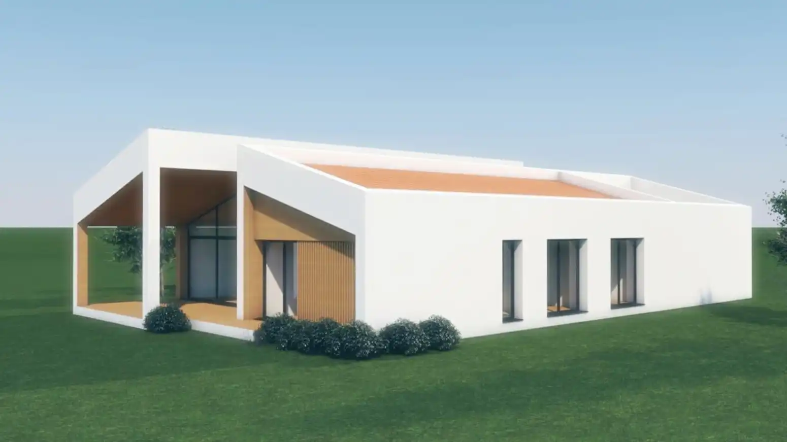 Vista exterior de Casa o xalet en venda en Llanera amb Calefacció i Terrassa