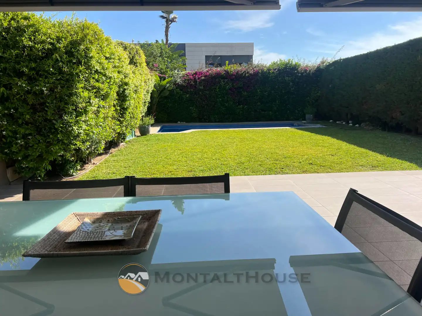 Terraza de Casa o chalet en venta en Sant Andreu de Llavaneres con Aire acondicionado, Calefacción y Jardín privado