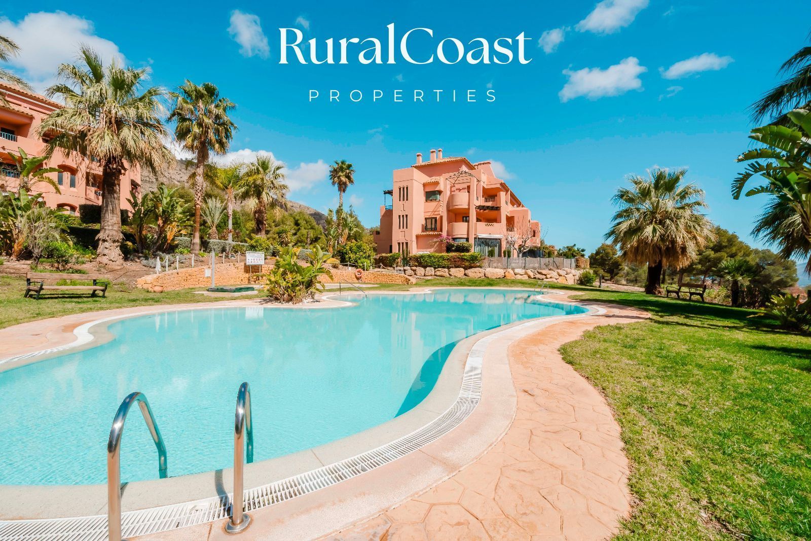 Exterior view of Flat for sale in Finestrat  with Air Conditioner, Heating and Terrace