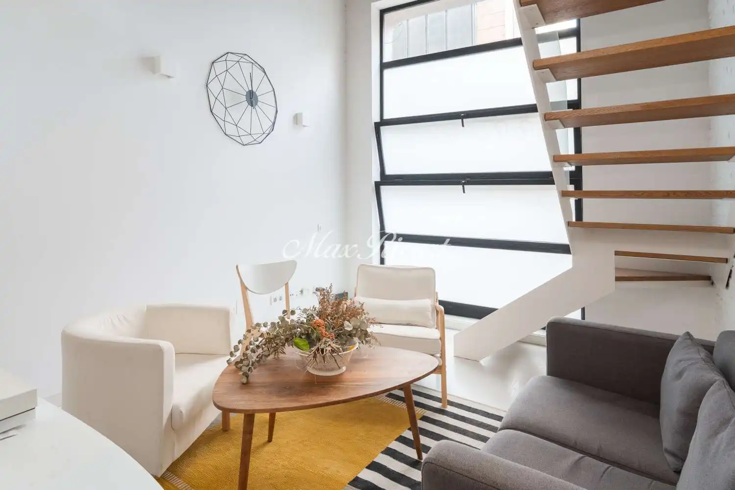 Sala de estar de Loft en venta en Barcelona con Aire acondicionado y Calefacción