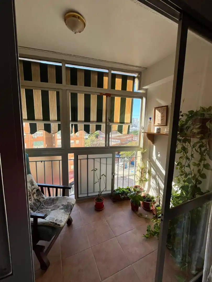 Balcony of Flat for sale in Málaga  with Air Conditioner, Heating and Terrace