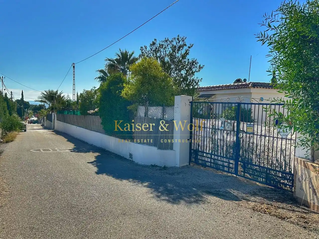 Vista exterior de Finca rústica en venda en Albatera amb Aire condicionat, Jardí privat i Piscina