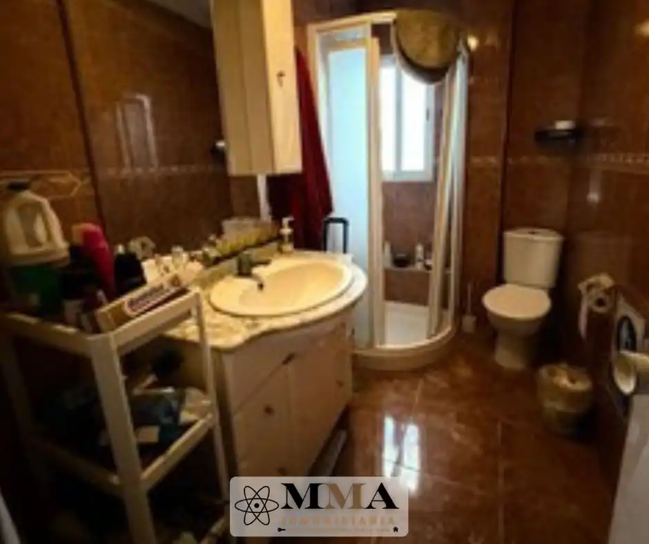Baño de Finca rústica en venta en Gibraleón con Aire acondicionado, Terraza y Piscina