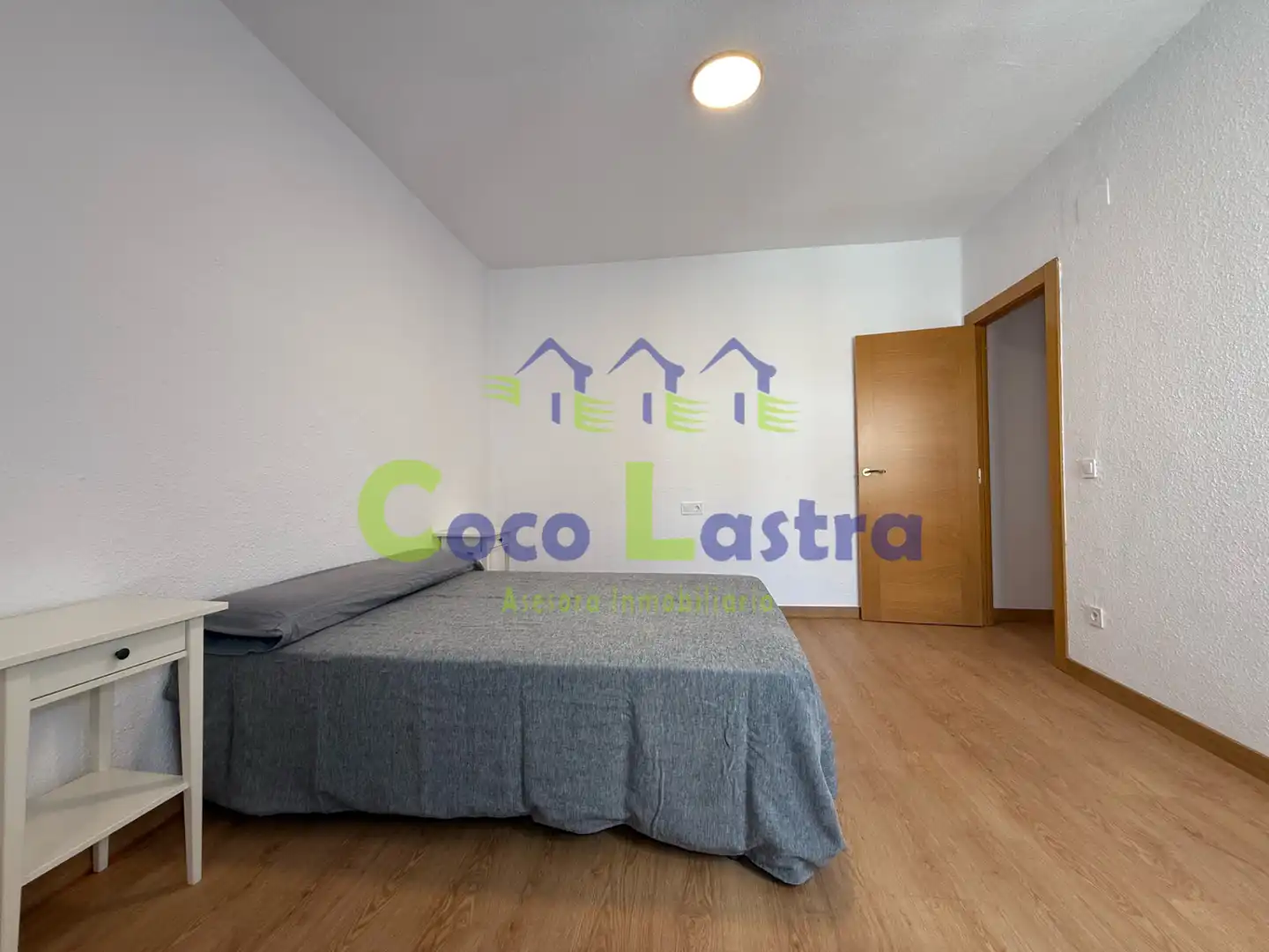 Schlafzimmer von Wohnung zur Miete in Salamanca mit Heizung, Privatgarten und Parkett