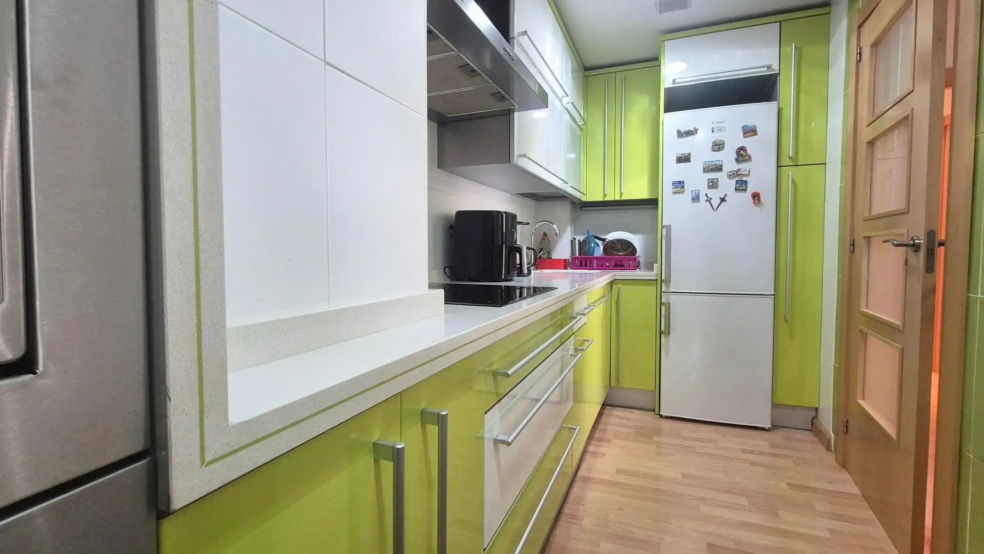 Cocina de Planta baja de alquiler en Castellanos de Moriscos con Calefacción, Amueblado y Piscina comunitaria