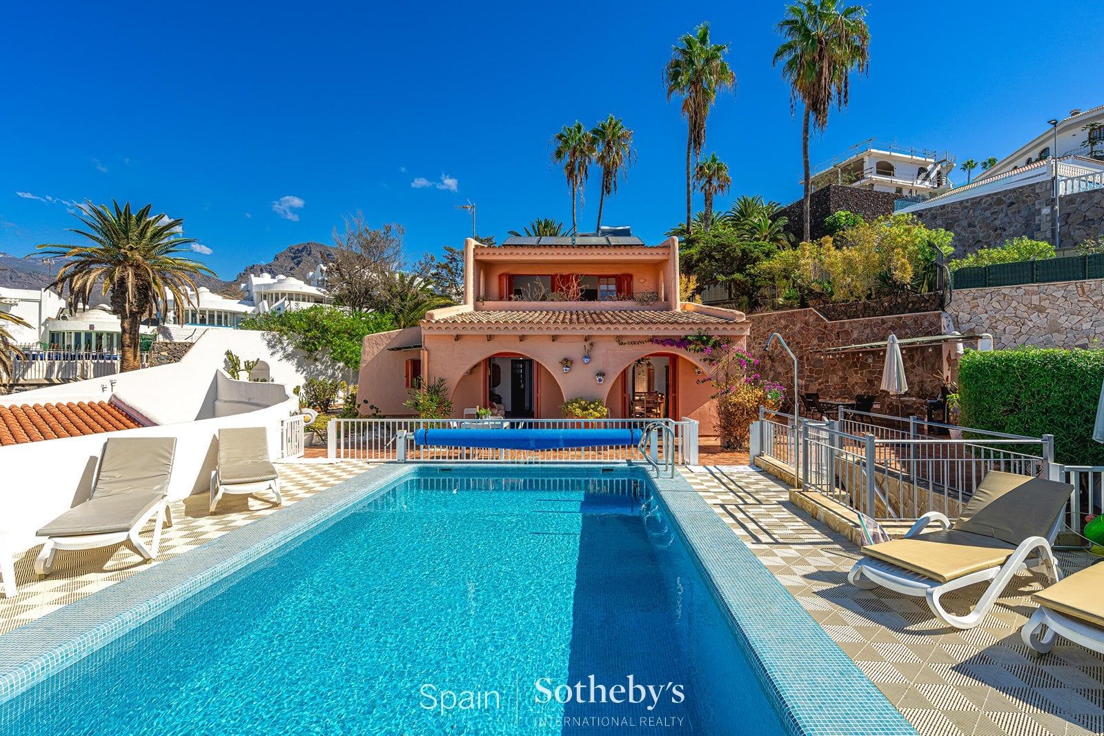 Exterior view of Houses for sale in Adeje  with Air Conditioner, Private garden and Terrace