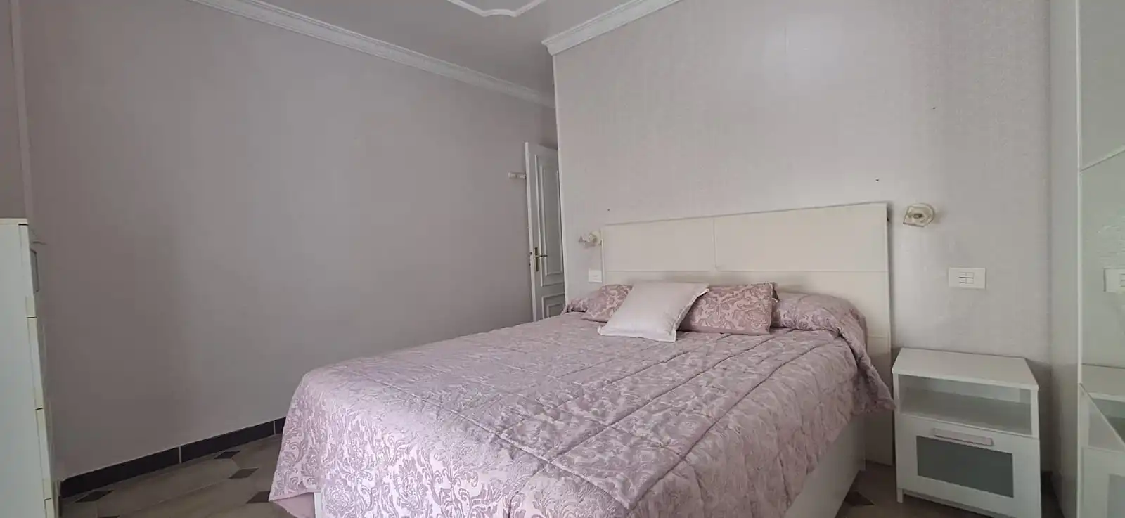 Schlafzimmer von Wohnung zur Miete in Las Palmas de Gran Canaria mit Möbliert, Ofen und Waschmaschine