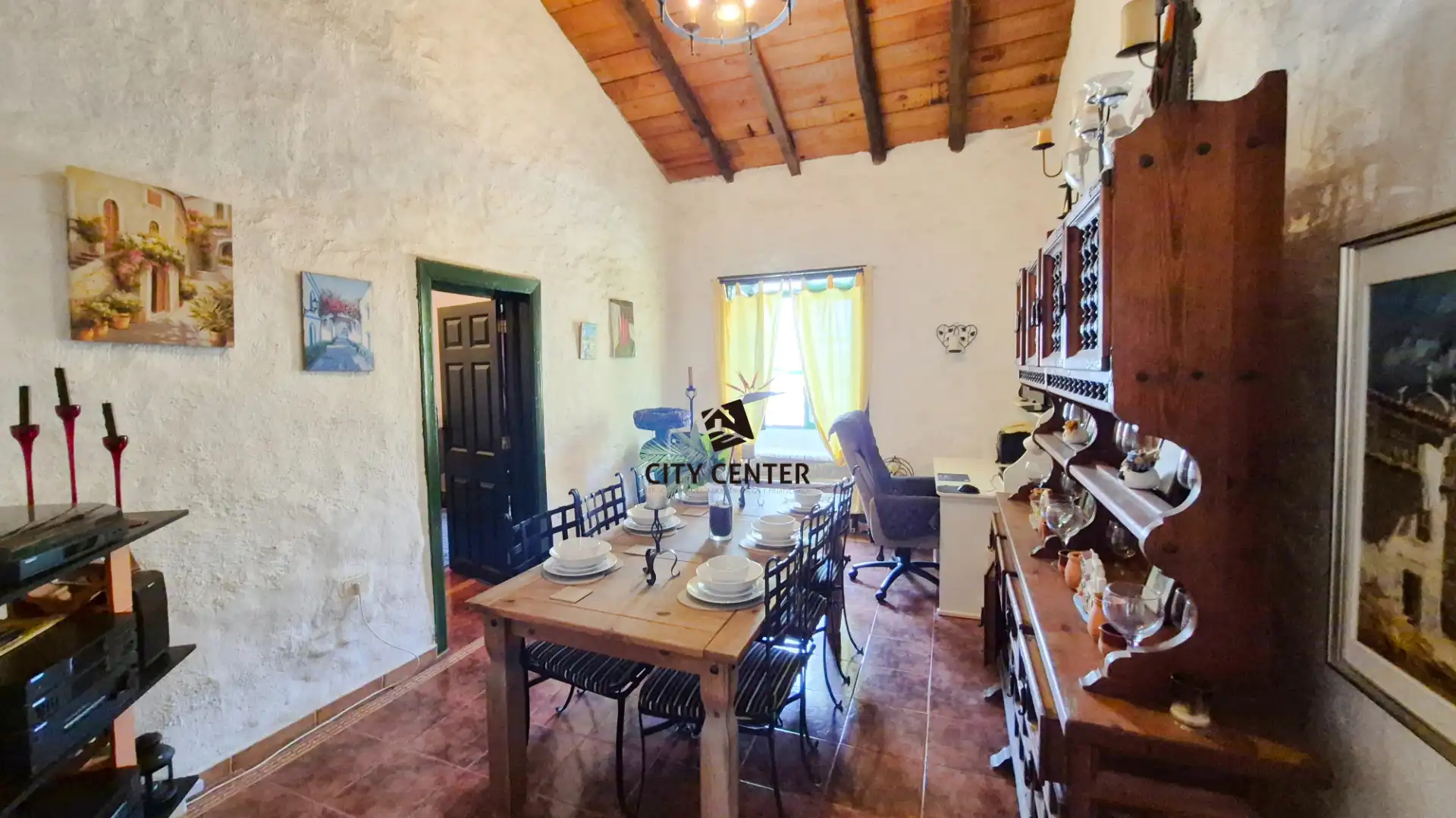Dining room of Houses for sale in San Miguel de Abona  with Private garden, Terrace and Jacuzzi