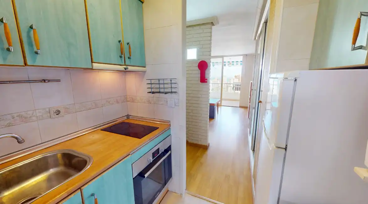 Cocina de Piso en venta en Alicante / Alacant con Aire acondicionado, Calefacción y Terraza