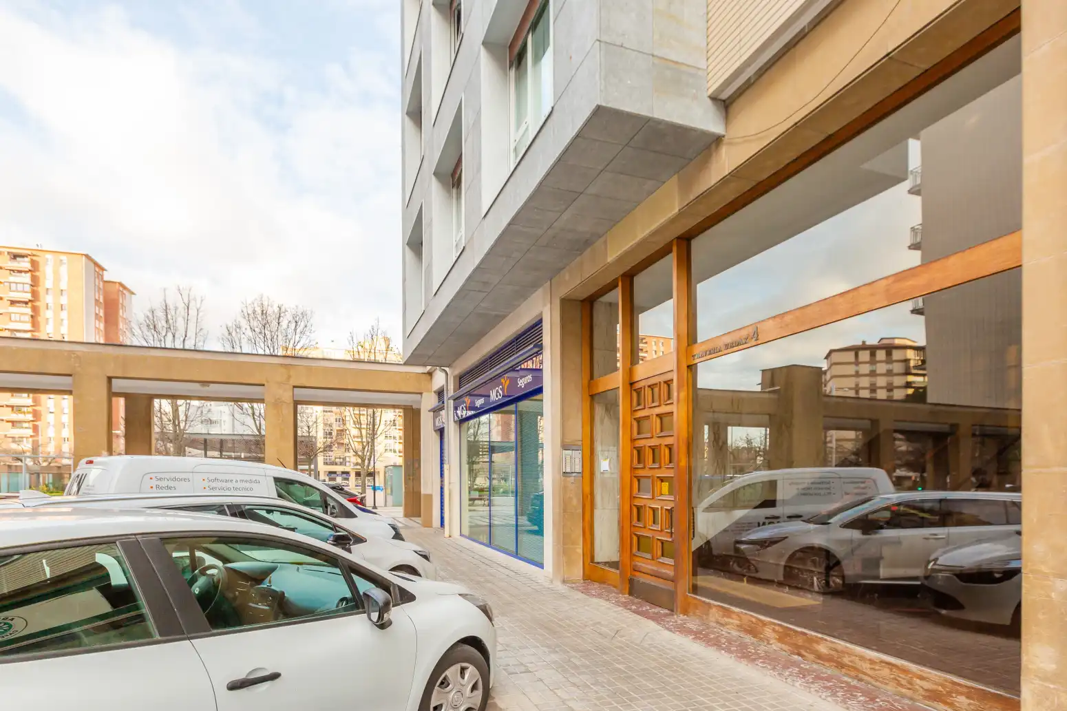 Exterior view of Attic for sale in  Pamplona / Iruña  with Heating and Terrace