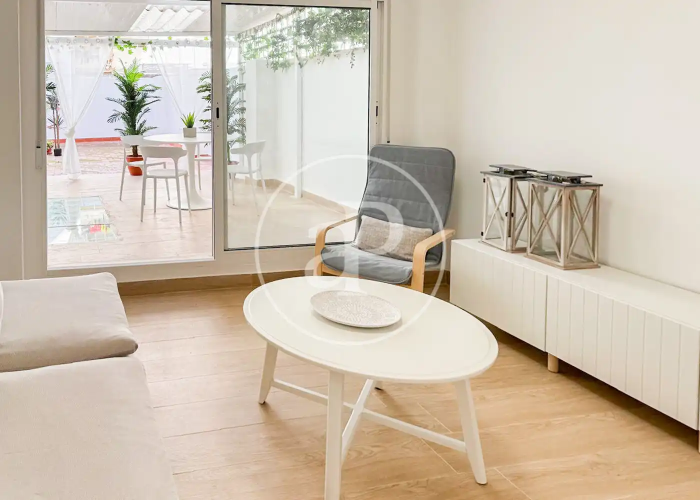 Living room of Flat for sale in Valencia  with Air Conditioner, Heating and Terrace