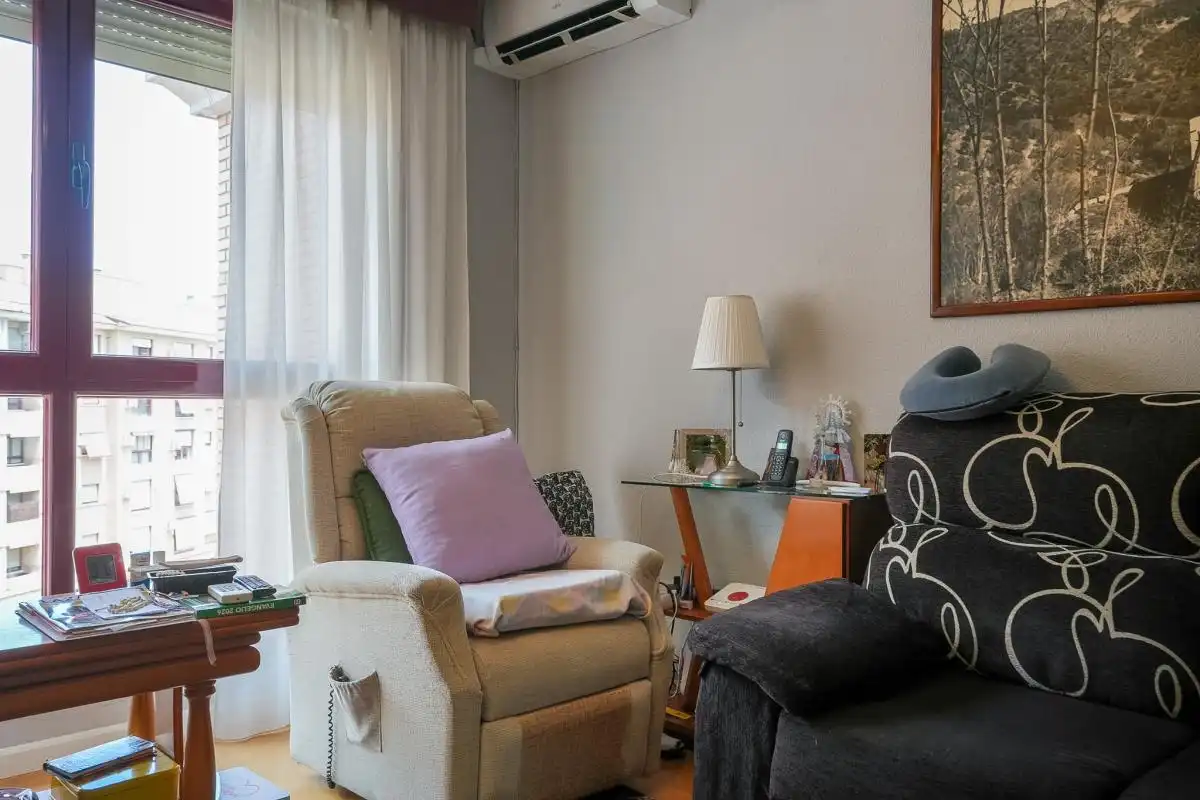 Sala de estar de Piso en venta en Torrejón de Ardoz con Aire acondicionado, Calefacción y Jardín privado