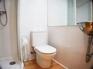 Badezimmer von Maisonette zur Miete in Torredembarra mit Klimaanlage, Heizung und Terrasse