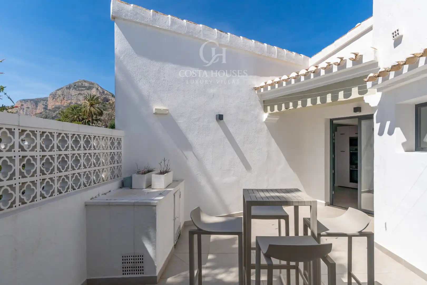 Terrace of Houses for sale in Jávea / Xàbia  with Air Conditioner, Heating and Private garden