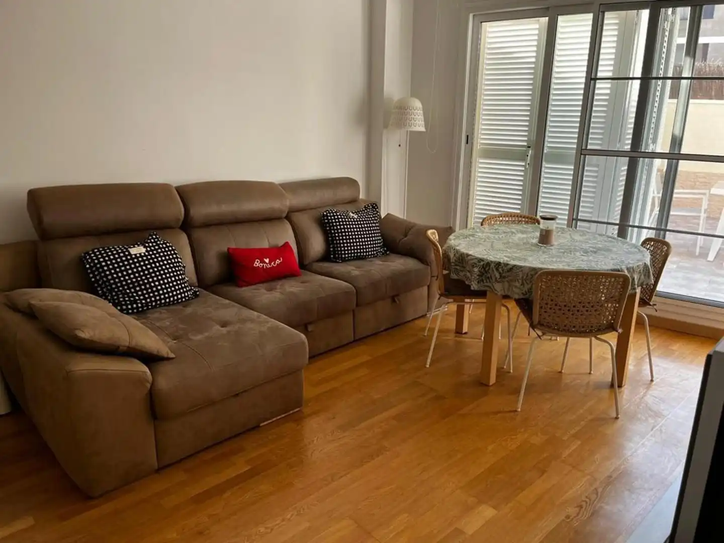 Living room of Flat for rent in La Ràpita  with Furnished