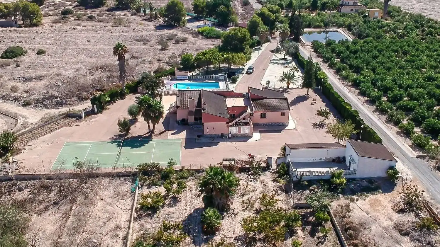 Exterior view of Country homes for sale in Algorfa  with Air Conditioner, Heating and Terrace