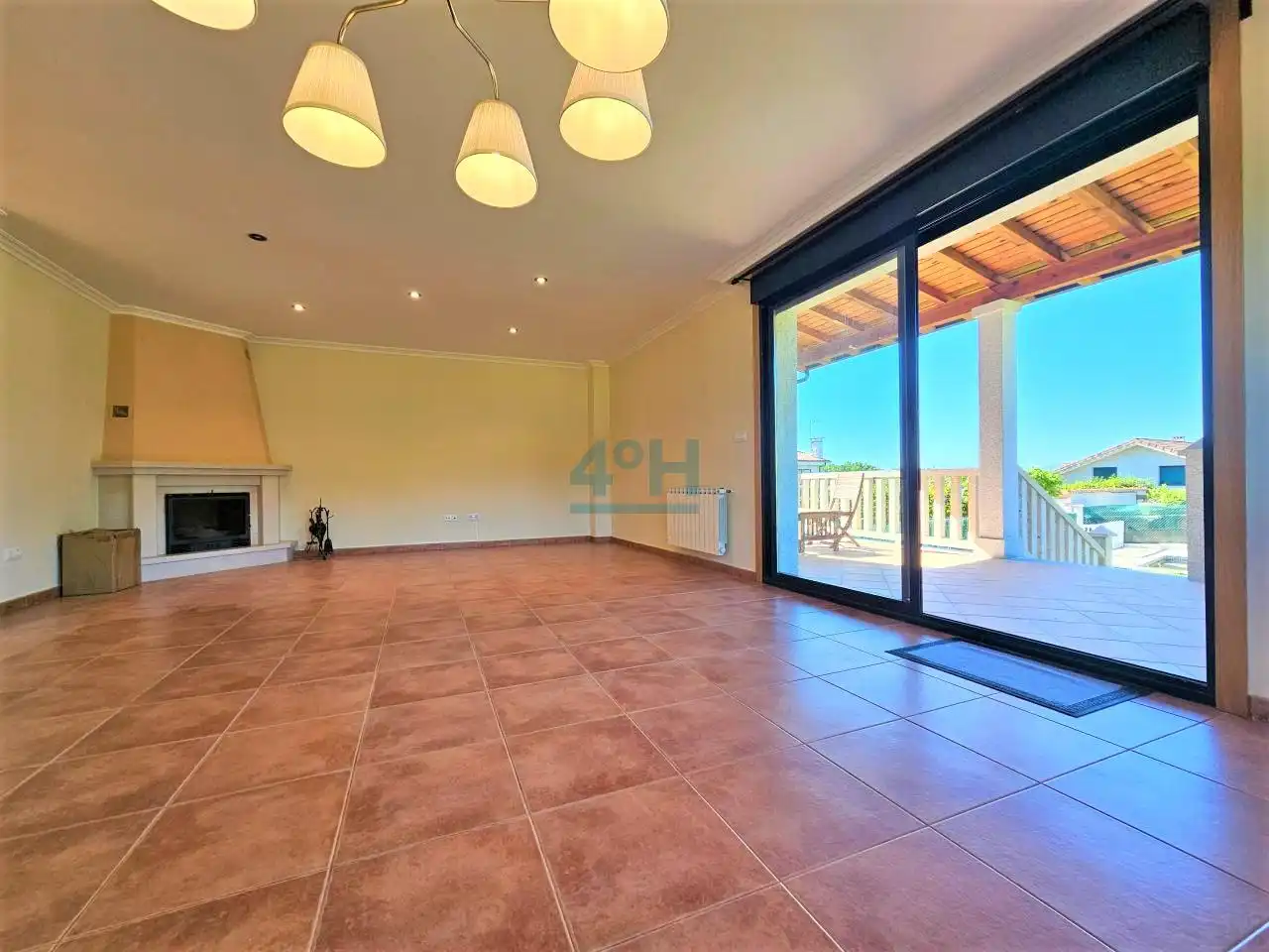 Vista exterior de Casa o chalet en venta en O Pereiro de Aguiar  con Calefacción, Jardín privado y Terraza