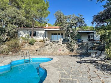 Villa con piscina in affitto a El Gasco