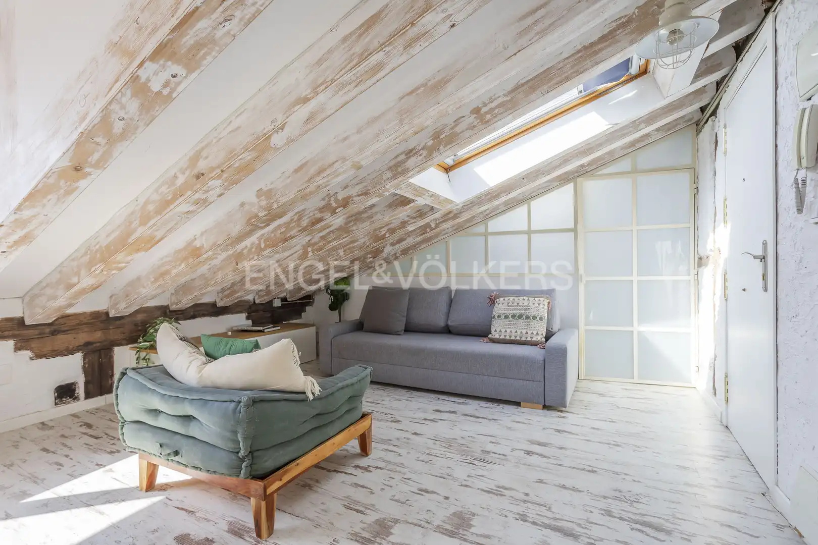 Sala de estar de Piso en venta en Madrid con Aire acondicionado, Calefacción y Amueblado